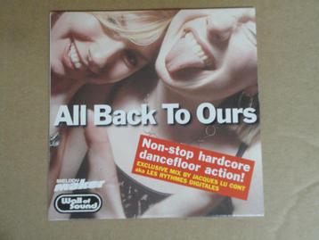 CD - JACQUES LU CONT – All Back To Ours  beschikbaar voor biedingen