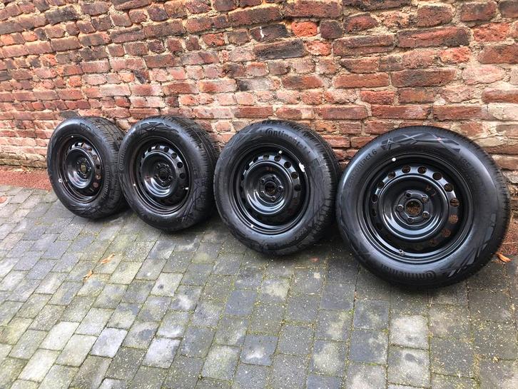 Toyota velgen met banden, Auto-onderdelen, Banden en Velgen, Banden en Velgen, Zomerbanden, 15 inch, 185 mm, Personenwagen, Gebruikt
