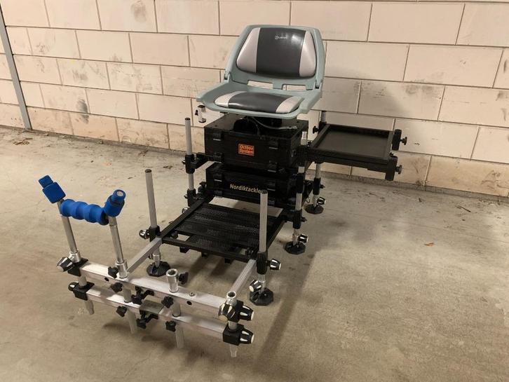 Octbox prachtige visset, Watersport en Boten, Hengelsport | Witvissen, Gebruikt, Complete set, Ophalen of Verzenden