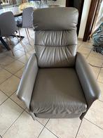 Leren Relax zetel/gratis, Huis en Inrichting, Zetels | Zetels, Ophalen, Eenpersoons, Minder dan 75 cm, Leer