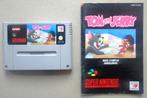 Tom and Jerry voor de Europese Super Nintendo + boekje, Enlèvement ou Envoi, Utilisé