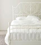 Lit en fer blanc Ikea, Maison & Meubles, Chambre à coucher | Lits, Enlèvement, Utilisé, Blanc