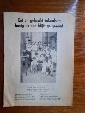 brochure honing bijen imker gedrukt Herenthout Bouwel beschikbaar voor biedingen