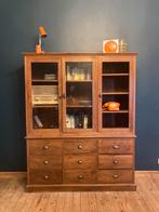 Armoire - buffet - bibliotheque meuble de metier massif, Maison & Meubles, Enlèvement, Comme neuf