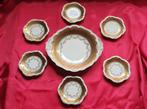 set : assiette + 6 petites assiettes 'KRONACH BAVARIA'  1950, Enlèvement ou Envoi
