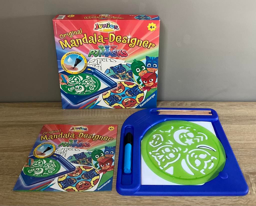 Jeu Mandala Designer Pyjamask - 3€, 1 ou 2 joueurs, Utilisé