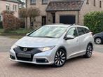 Honda civic tourer 1.6 diesel, Auto's, Honda, Stof, Bedrijf, Grijs, Zilver of Grijs