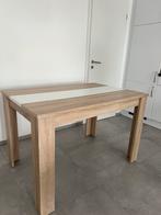 Table à manger en bois, Huis en Inrichting, Stoffering | Vloerbedekking, Ophalen, Gebruikt, Wit