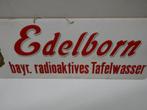 Zeldzaam – "Edelborn Bayr. Radioaktives Tafelwasser",1910., Enlèvement ou Envoi, Utilisé, Panneau publicitaire