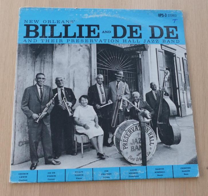 LP New Orleans' Billie & De De And Their Hall Jazz Band, Cd's en Dvd's, Vinyl | Jazz en Blues, Gebruikt, Jazz, 12 inch, Ophalen of Verzenden