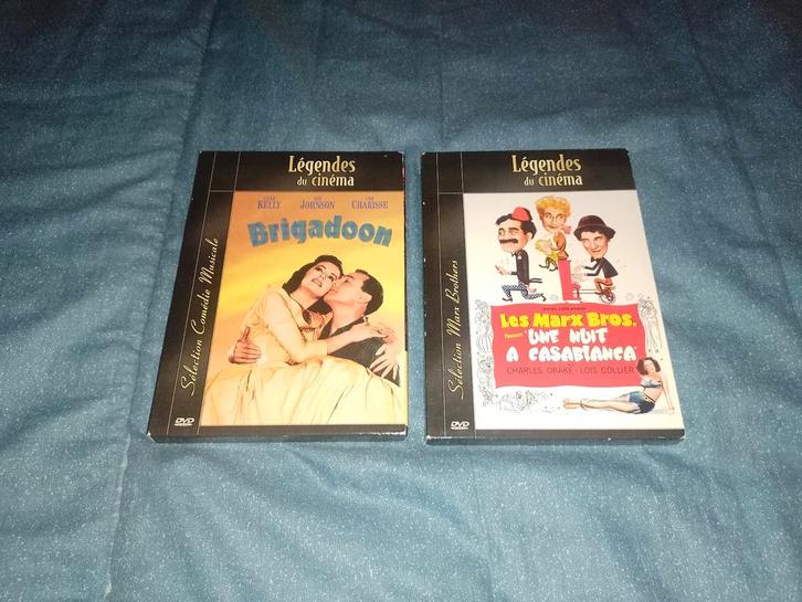 Te koop set van 2 dvd's uit de Cinema Legend collectie, Cd's en Dvd's, Dvd's | Komedie, Zo goed als nieuw, Actiekomedie, Alle leeftijden