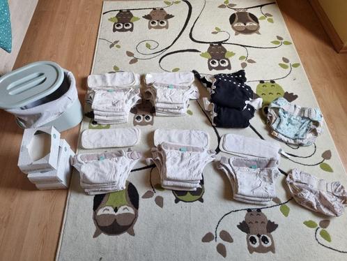 Pakket wasbare luiers, Kinderen en Baby's, Badjes en Verzorging, Gebruikt, Overige typen, Overige merken, Ophalen