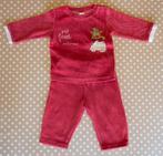 Rood fluwelen pyjama 'my first christmas', maat 62/68, Kinderen en Baby's, Ophalen of Verzenden, Gebruikt, Jongetje of Meisje