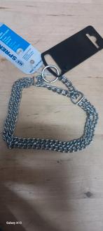 Sprenger honden halsband staal verchroomd., Dieren en Toebehoren, Ophalen of Verzenden, Nieuw