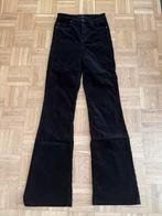 7 For All Mankind Bootcut Lisha in zwart fluweel, Kleding | Dames, Spijkerbroeken en Jeans, 7 For All Mankind, Zwart, Ophalen of Verzenden