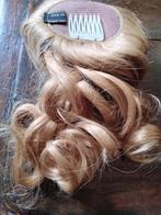 100% real human hair., Verzenden, Zo goed als nieuw, Pruik of Haarverlenging