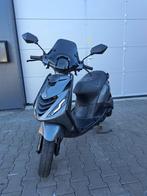 Piaggio Zip 4T Scooter Argaat Grijs FULL LED (B-klasse), Fietsen en Brommers, Ophalen, Piaggio Zip, Benzine, 50 cc
