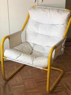 Witte zetel, Huis en Inrichting, Fauteuils, Ophalen, Metaal