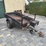 Aanhangwagen ongeremd, Ophalen, Gebruikt