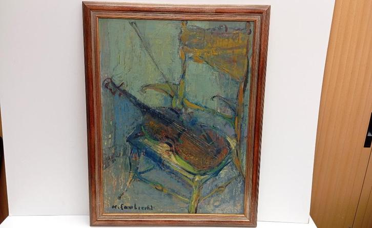 schilderij LAMBRECHT ARTHUR (1904-1983), Antiek en Kunst, Kunst | Schilderijen | Klassiek, Ophalen of Verzenden