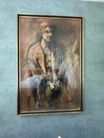 Mooie tekening, Antiek en Kunst, Kunst | Schilderijen | Klassiek, Ophalen