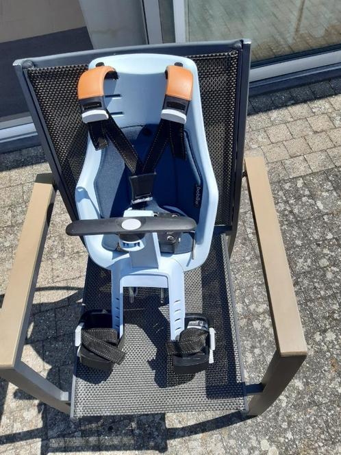 bobike kinderzitje vooraan, Fietsen en Brommers, Fietsaccessoires | Fietsstoeltjes, Gebruikt, Voetsteuntjes, Ophalen