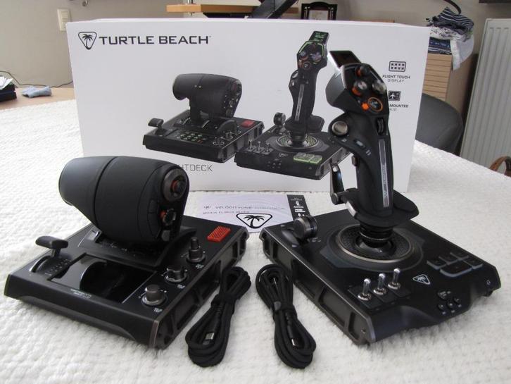 Turtle Beach VelocityOne Flightdeck hotas, Computers en Software, Joysticks, Zo goed als nieuw, Ophalen of Verzenden