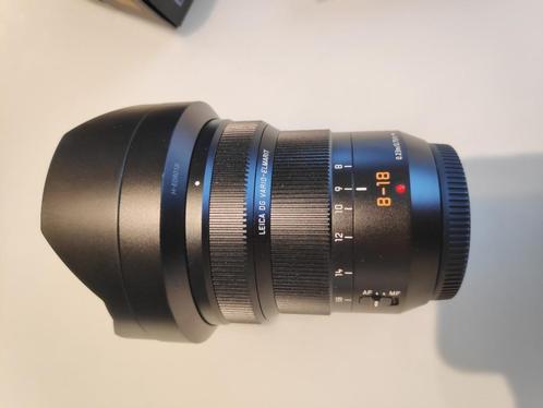 Panasonic Leica 8-18mm f2.8-4 M4/3 lens, Audio, Tv en Foto, Foto | Lenzen en Objectieven, Zo goed als nieuw, Groothoeklens, Ophalen of Verzenden