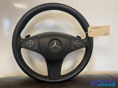 MERCEDES W204 C-KLASSE Leer stuurwiel stuur airbag flipper, Auto-onderdelen, Besturing, Mercedes-Benz, Gebruikt