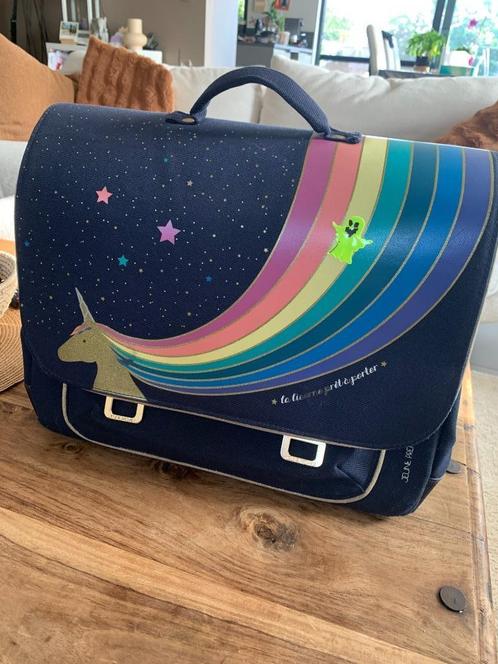 Unicorn maxi boekentas Jeune Premier, Handtassen en Accessoires, Tassen | Schooltassen, Zo goed als nieuw, Aktetas of Boekentas