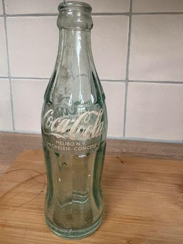 Coca-Cola glazen flesje 1966, Enlèvement, Utilisé, Autres types