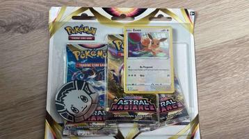 Pokémon Astral Radiance 3-Pack Blister–Eevee –Slechts €17,95 beschikbaar voor biedingen