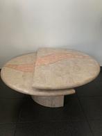Maitland Smith uitschuifbare ronde salontafel, Ophalen, Zo goed als nieuw