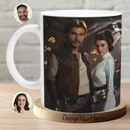 Mug personnalisé Duo Star Wars – Incarnez Han & Leia, Envoi, Neuf, Céramique, Tasse(s) et/ou soucoupe(s)