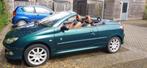 Peugeot 206 1,6 16v cabrio Hardtop Roland Garros Leder/Airco, Te koop, Benzine, Voorwielaandrijving, 1600 cc