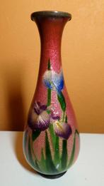 Magnifique vase miniature japonais Ginbari., Enlèvement ou Envoi
