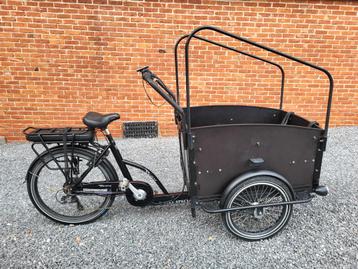 Elektrische bakfiets Vogue Troy, Fietsen en Brommers, Fietsen | Bakfietsen, Ophalen, Gebruikt
