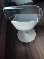 2 chaises pivotantes tulipes noires et 2 chaises pivotantes, Maison & Meubles, Chaises, Enlèvement, Comme neuf, Quatre