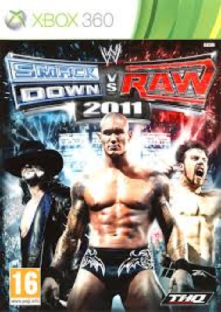 WWE Smack Down versus Raw 2011 (Xbox 360), Games en Spelcomputers, Games | Xbox 360, Gebruikt, Simulatie, 3 spelers of meer, Vanaf 16 jaar