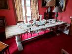 Table en bois massif, Maison & Meubles, Tables | Tables à manger, Comme neuf, Chêne, Rectangulaire, 50 à 100 cm