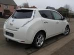 NISSAN Leaf 30Kwh ZERO Emission *2016*1e Eigen*Ohboek*Camera, Auto's, Zwart, USB, Wit, 5 zetels