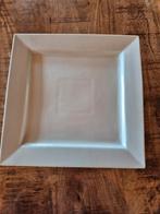 Vierkante platte borden COSY & TRENDY, Huis en Inrichting, Ophalen, Keramiek, Zo goed als nieuw, Bord(en)