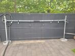 Intex oprolsysteem 4 meter breed met galva palen, Tuin en Terras, Ophalen, Gebruikt, Afdekzeil