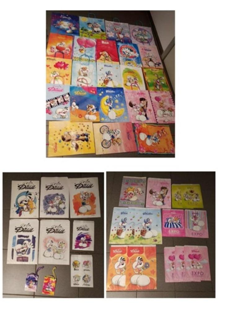 verschillende bundels van zakjes diddl, Verzamelen, Diddl, Zo goed als nieuw, Diddl, Ophalen of Verzenden