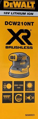 TSTAK Dewalt DCW210 18V boxset, Doe-het-zelf en Bouw, Gereedschap | Schuurmachines, Ophalen of Verzenden, Nieuw