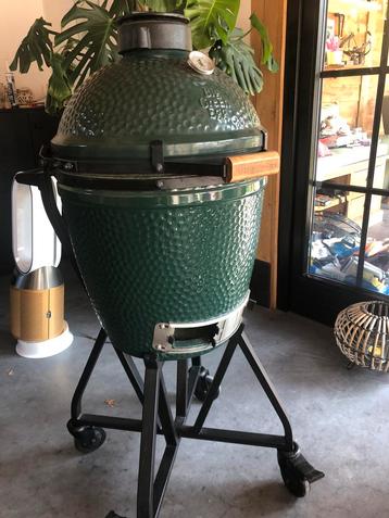 Bbq big green egg medium, Enlèvement, Comme neuf
