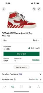 Off white Vulcaniced Hi top maat 43, Tickets en Kaartjes, Evenementen en Festivals