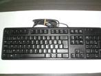 Toetsenbord Dell AZERTY, Zwart, KB212-B: DP/N:0YJMCG USB 2.0, Computers en Software, Toetsenborden, Ophalen of Verzenden, Azerty