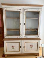 Beau vaisselier armoire vitrine, Maison & Meubles, Enlèvement, Comme neuf, Chêne