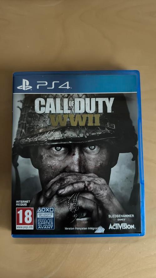 Call of Duty : World War II, Games en Spelcomputers, Games | Sony PlayStation 4, Zo goed als nieuw, Avontuur en Actie, Vanaf 18 jaar